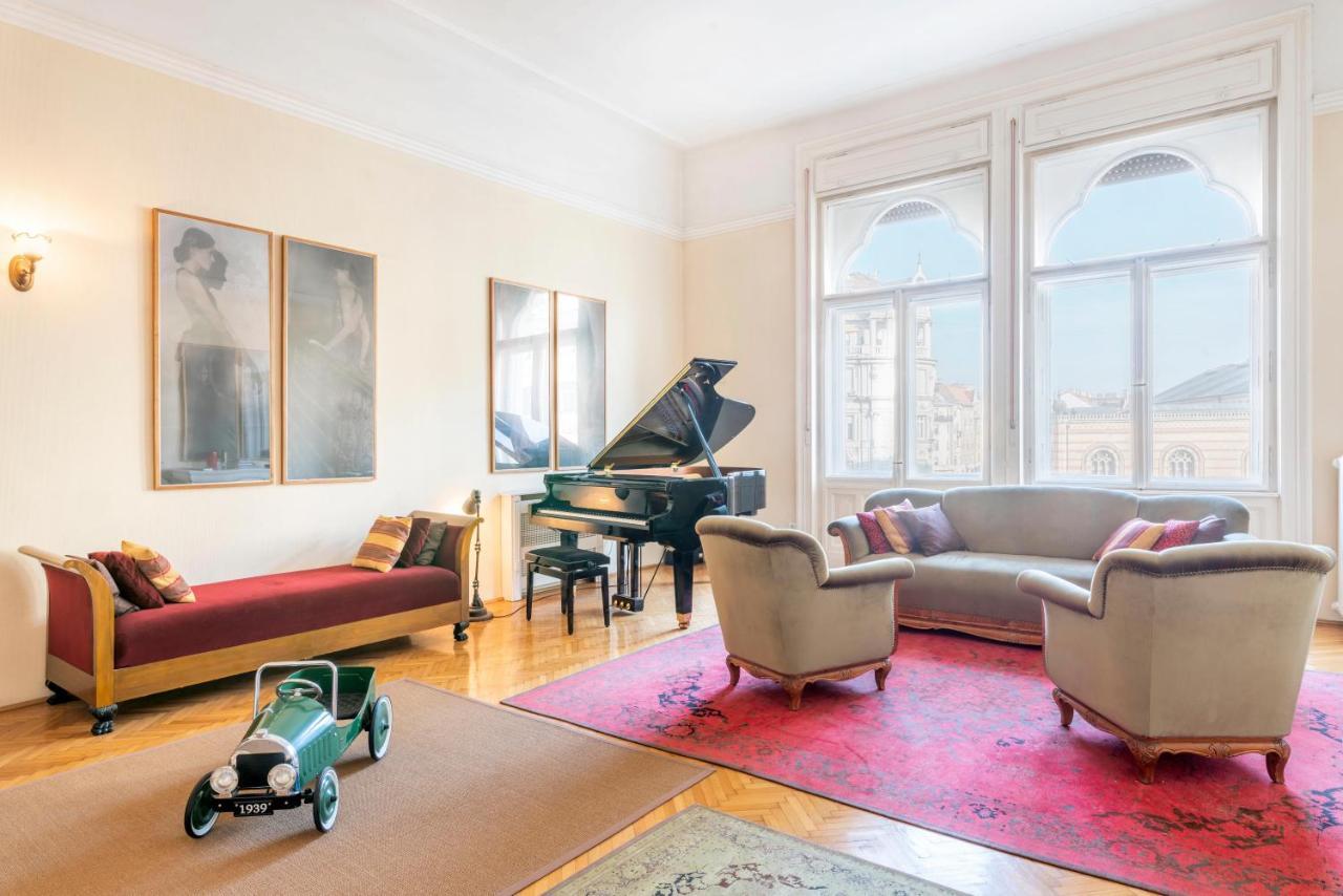 부다페스트 Stunning Spacious Art Nouveau Apart , Grand Piano 아파트 외부 사진