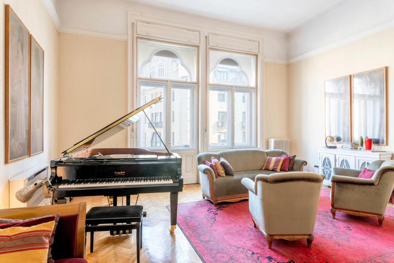 부다페스트 Stunning Spacious Art Nouveau Apart , Grand Piano 아파트 외부 사진